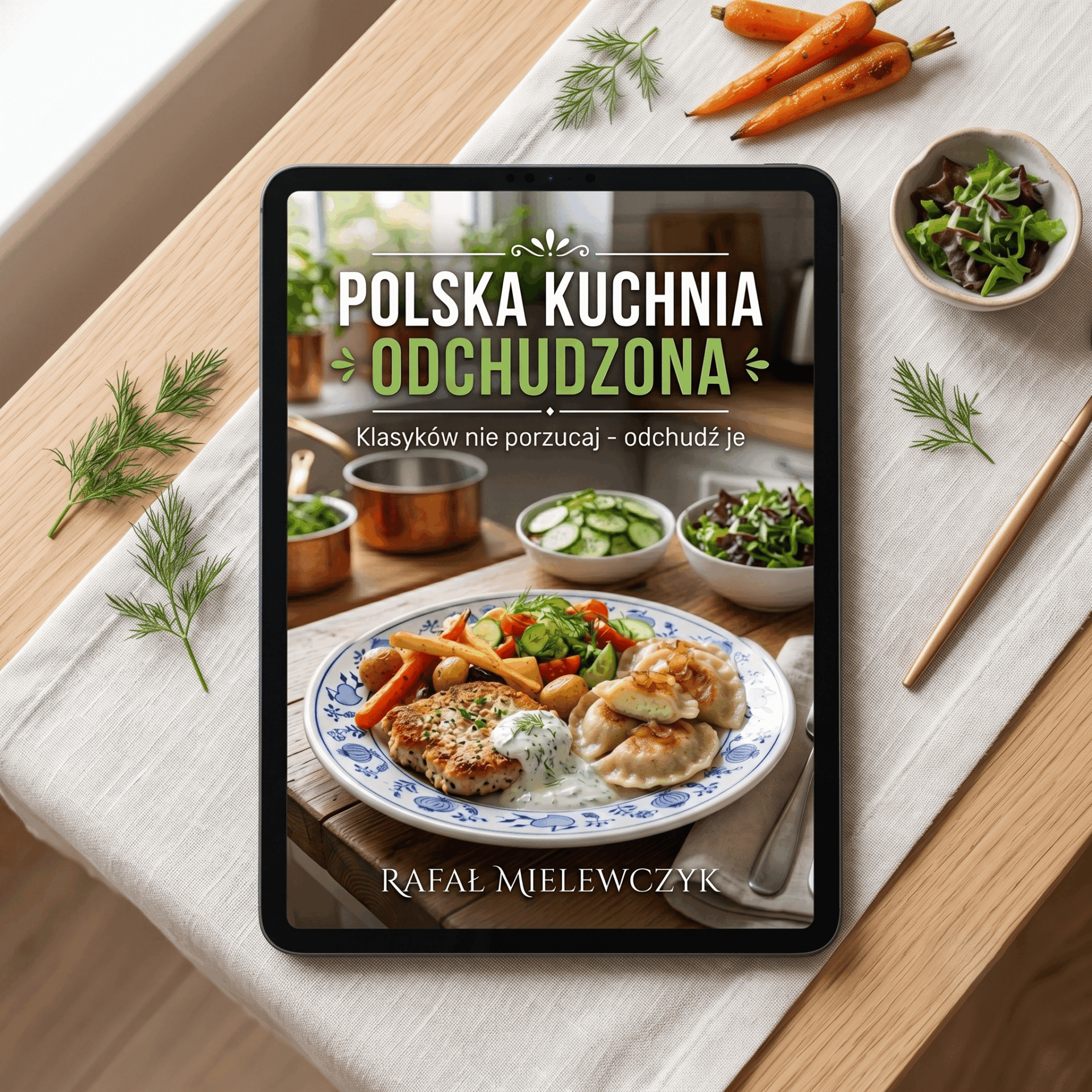 Polska kuchnia odchudzona ebook Rafał Mielewczyk