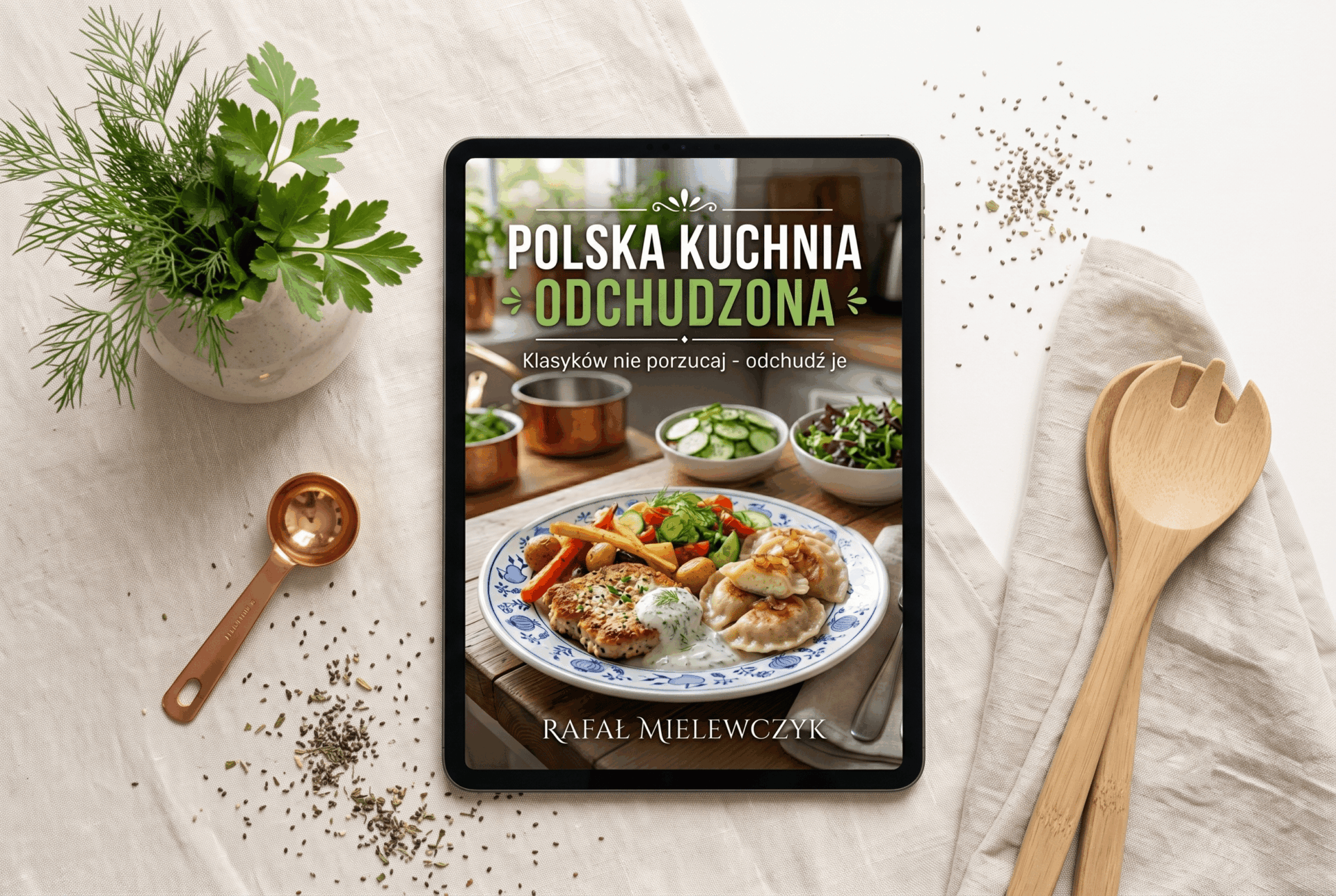 Polska kuchnia odchudzona ebook Rafał Mielewczyk